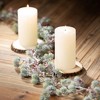 72"L Sullivans Artificial Snowy Pine Berry Christmas Garland, Green, Indoor Christmas Decor - 3 of 4
