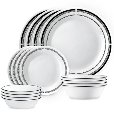 Corelle 16pc Vitrelle Brasserie Dinnerware Set Target   GUEST C8b7a918 2660 44e9 B79f Dfac457dcb45