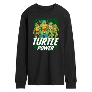 Men's - Teenage Mutant Ninja Turtles - Turtle Power Long Sleeve Graphic T-Shirt - 1 of 4