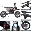 36V Kids Ride on Dirt Bike,15.5MPH Fast Speed Electric Battery-Powered Off-Road Motorcycle - 2 of 4