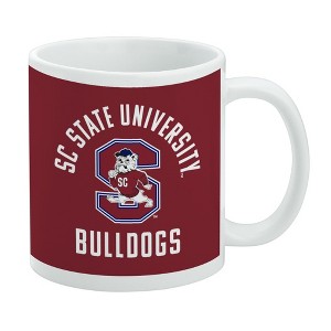South Carolina State Bulldogs Ceramic Coffee Mug Novelty Gift Mugs for Coffee Tea and Hot Drinks 11oz White - 1 of 4