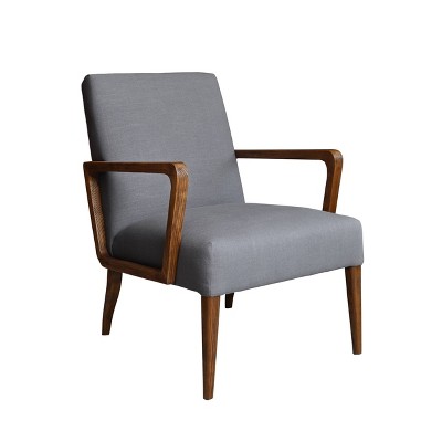 Padbery Linen Armchair Light Gray - Abbyson Living