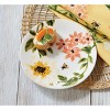 tagltd Bee Floral Appetizer Plate - 2 of 3