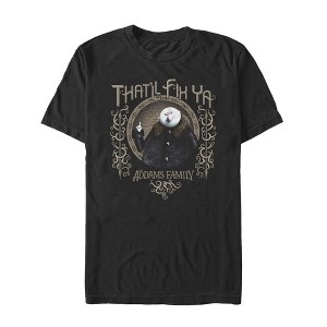 Men's Addams Family Uncle Fester That'll Fix Ya T-Shirt - 1 of 4