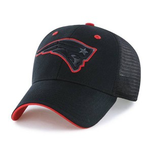 NFL New England Patriots Black Moneymaker Mesh Hat - 1 of 2