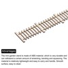 Unique Bargains Wood Miniature Decorative DIY Picket Fence 4.53 Inch Wood 2 Pcs - 4 of 4