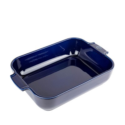 Deep Blue Ceramic Non-Stick Rectangular Baking Dish, 12.5"