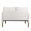 NicBex 64.96 Inch Linen Love Seat Sofa with 2 Armrests Pillows for Living Room,Bedroom,Office,Apartment - 4 of 4