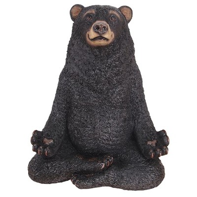 Design Toscano Being One With The Honey Zen Bear Statue