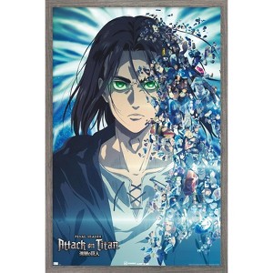 Trends International Attack on Titan: The Final Season - Fragments Framed Wall Poster Prints - 1 of 4