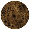 Bianca Merlot 2-Shelf Glass Top Coffee Table - 4 of 4