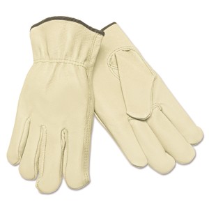 MCR Safety Unlined Driver's Gloves, Small, Straight Thumb, Grain Leather, Dozen - 1 of 1