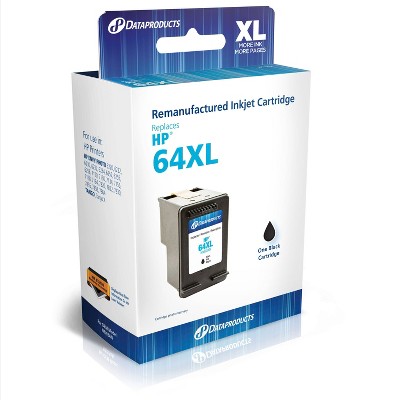 Remanufactured Black XL High Yield Single Ink Cartridge - Compatible with HP 64 Ink Series (N9J92AN) - Dataproducts