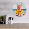 Courtside Market Global Wonders Photography Collection, Baked Pig Statement Piece Wood Décor - 2 of 4