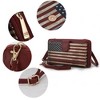 MKF Collection Kiara Smartphone and Wallet Convertible FLAG Crossbody Bag by Mia K - 3 of 4