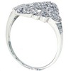 Pompeii3 1/5ct Vintage Diamond Ring 10K White Gold - 3 of 4
