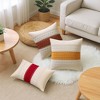 REGALWOVEN Sofa Living Room Boho Farmhouse Decor Geometry Weave Throw Pillow Covers 2 Pcs - 4 of 4
