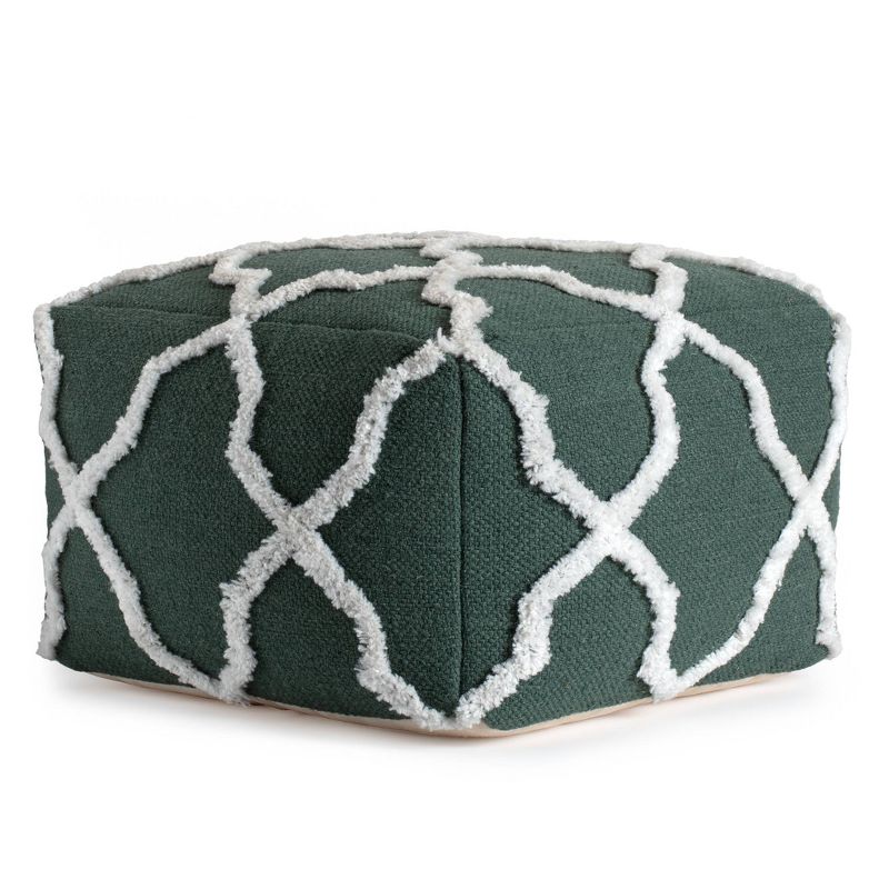 B Sides Moroccan Inspired Pouf - Anji Mountain, 3 of 10