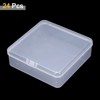 Unique Bargains Plastic Portable Beads Craft Hardware Jewelry Storage Boxes Clear 24 Pcs - 3 of 4