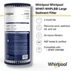 Whirlpool 10" x 4.5" Pleated Whole House Water Filter, 20 Micron, NSF Certified, WHKF-WHPLBB - 2 of 4
