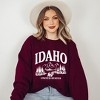 Simply Sage Market Women's Graphic Sweatshirt Idaho Forest Scene - 2 of 4
