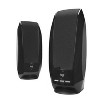 Logitech S120 Speakers (2-Piece) Black 980-000309 - Best Buy