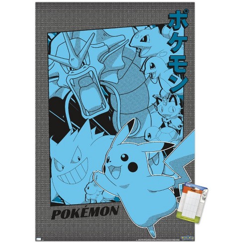 Trends International Pokémon - Favorites Wall Poster, 22.375 x 34,  Premium Unframed Version