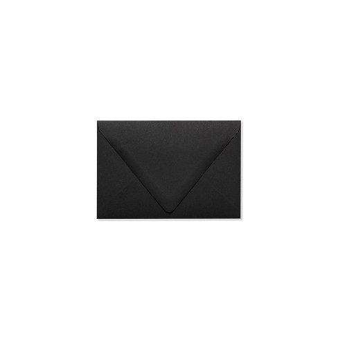 Lux Contour Flap Envelopes 4 1 4 X 6 1 4 50 Box Midnight Black 1872 B 50 Target