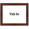 PosterPalooza | Photo Size Classic Modern Brown Frame - UV Acrylic, Foam Board Backing, Hanging Hardware - 2 of 4