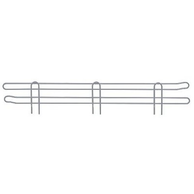 Quantum Storage Systems Side Ledge, 30"D X 4"H, Gray Epoxy Antimicrobial Finish