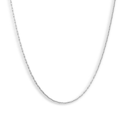 EVRY JEWELS WATERPROOF Gold or Silver Plated Dainty Chain Link Necklace