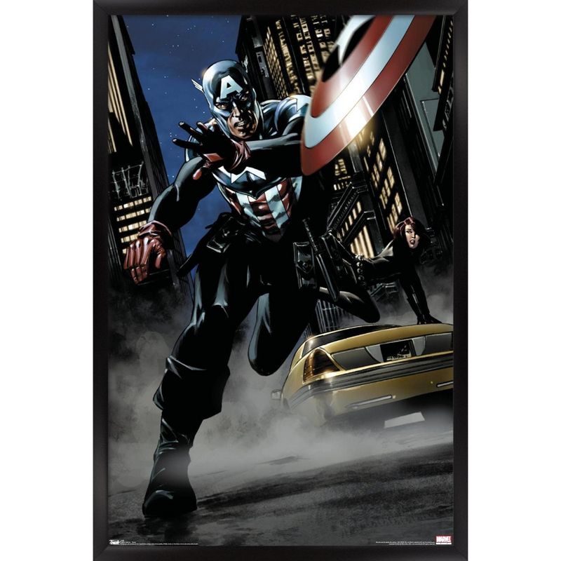 Trends International Marvel Comics - Captain America - Comic Framed Wall Poster Prints, 1 of 7