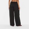 Women's Mid-Rise Waist Tie Slouchy Wide Leg Trousers - Wild Fable™ - 3 of 3