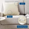 Modway Enhance 18 Performance Velvet Throw Pillow - 4 of 4