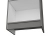 INFURNIC Decorative Bookshelf Compact Bookcase with 5 Shelves Slim Storage Solution for Small Spaces, Multicolored, 11.77"*17.72"*71.1" - 4 of 4