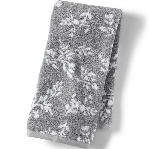 Lands' End Cotton Jacquard Hand Towel - 1 of 4
