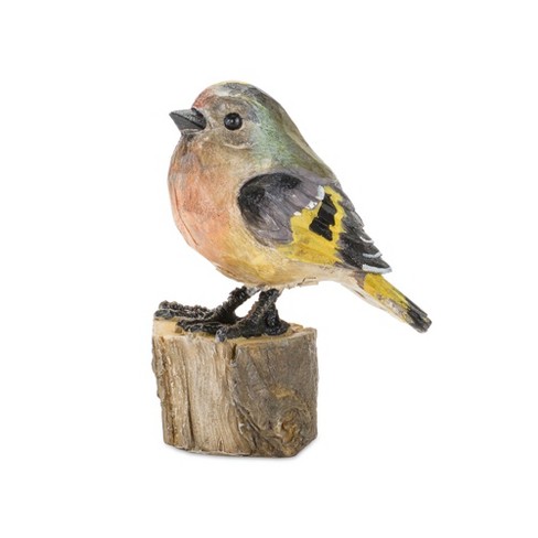 Melrose Stone Perched Bird Figurine (Set of 6) - image 1 of 3