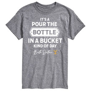 Men's - Yellowstone - Bottle In Bucket Day Short Sleeve Graphic T-Shirt - 1 of 4