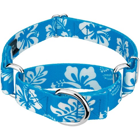 Country Brook Petz Blue Hawaiian Martingale Dog Collar - image 1 of 4