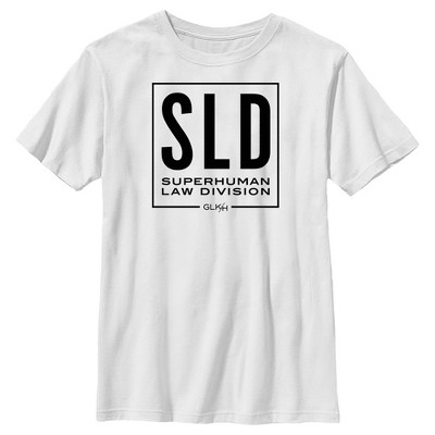 Boy's She-hulk: Attorney At Law Black Sld Logo T-shirt - White - Large ...