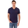 U.S. Polo Assn. Mens 3-Pack Cotton Short Sleeve V-Neck T-Shirts - 4 of 4