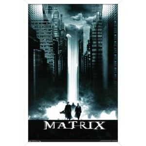 Trends International The Matrix - Key Art Framed Wall Poster Prints - 1 of 4