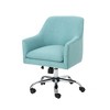 NicBex Adjustable Office Chair with Wheels,Modern Computer Chair with Chrome Base,Swivel Desk Chair for Adult,Student - 2 of 4