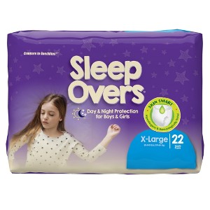 Cuties Sleep Overs Youth Youth Absorbent Underwear X-Large 85 to 140 lbs. SLP05303, 88 Ct - 1 of 2