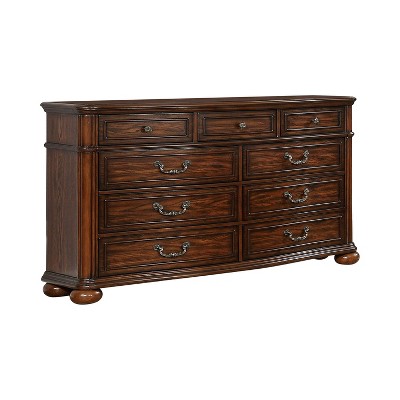 Laurencia 9 Drawer Dresser Red - HOMES: Inside + Out