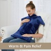 TackView Wireless Heated Comforter for Neck and Shoulders Back, 4 Heat Settings,Machine Washable, UL Certified - 2 of 4