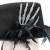Smiffys Top Hat with Skeleton Hand Costume Accessory - 4 of 4