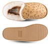 Jessica Simpson Women's Leopard Embossed Slip-On Plush Slipper - 3 of 4