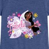 Girls' - Encanto - Isabela Flowers Fitted Short Sleeve Graphic T-Shirt - 2 of 4