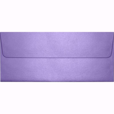 LUX 4 1/8"x9 1/2" #10 80lbs. Square Flap Env W/Glue Closure Purple 5360-17-50